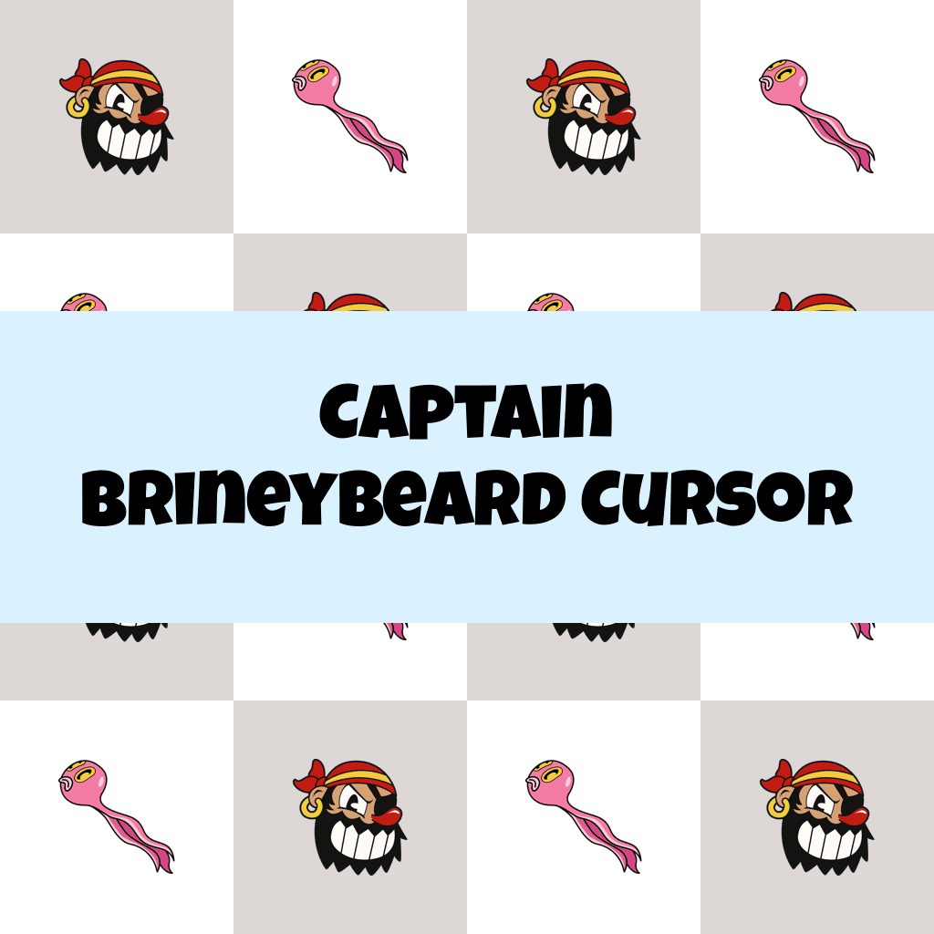 Preview Captain Brineybeard cursor custom cursor pack